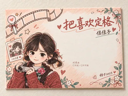 胶片追光 · 信封设计